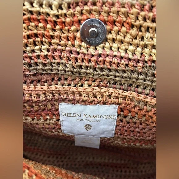 Helen Kaminski Hand-Crocheted Raffia Tote Bag - Picture 7 of 12